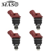 4pcs Fuel Injectors For Nissan Sentra 300ZX 240SX 200SX 3.0L 16600-10Y00auto parts Car decoration