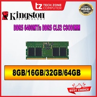 Kingston Value 6400MT/s DDR5 Non-ECC CL52 CSODIMM Laptop Memory(8GB/16GB/32GB/64GB)