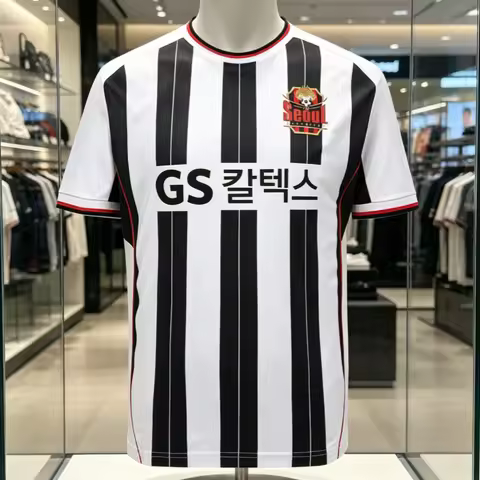 2026 New FC Seoul Lingard 10 Number Football Jersey T-shirt Breathable Trendy Unique Pattern Sportsw