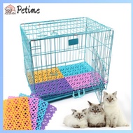 Petime Pet Dog Cat Cage Matting Rabbit Cage Matting Multifunctional Splicing Plastic Bathroom Non-slip Mat