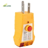 Outlet Tester for Grounding Products, Outlet Tester with GFCI, Electrical Receptacle Tester, Plug Te