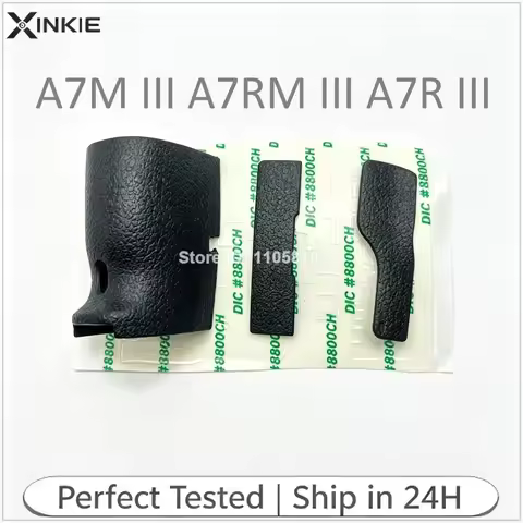 New Body Grip Rubber Cover 3pcs Thumb Skin for Sony Sony Alpha ILCE-7M3 7R3 A7M3 A7R3 A7MIII A7RIII