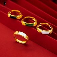 Cincin Emas 375 adjustable ring cincin pria aksesoris fashion cincin