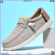 Men's Casual Canvas Shoes Men's Loafers Men's Breathable Slippers Flats  Men's Vulcanized Shoes Driv