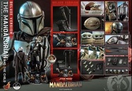 已開 豪華版 hottoys qs017 star war Mandalorian & The Child
