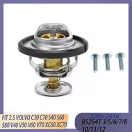 90 C Engine Parts Coolant Thermostat Fit 2.5 T B5254T L5 GAS For 04-16 Volvo T5 T6 S80 V60 XC60 XC70