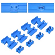 Digibase Plarail Set (4 Convex-Convex Joints and 4 Concave-Concave Joints), Original Blue, Infinite