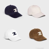 日本專門店代購Celine 絲絨TRIOMPHE棒球帽cap 有單full set