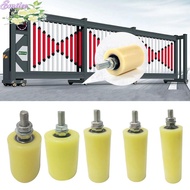 EMIL Slide Gate Guide Roller, Plastic Thickened Gate Assembly Support, Durable Nylon Double Bearing Bearing Guiding Wheels Sliding Gate