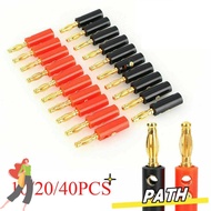 PA-HOME Banana Plugs Consumer Electronics Speakers Accessories Adapter Wire Cable Connector