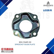 BDK-F5689-00 Yamaha Original 135LC V8 FI Rear Rumah Sprocket Cover Penutup Belakang Plate