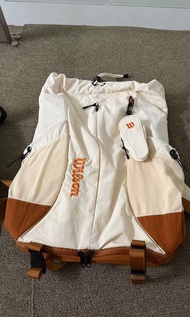 全新韓國Wilson網球系列抽繩雙肩包保温拍倉獨立鞋倉2代 Wilson backpack Wilson bag