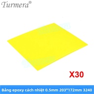 Tấm Epoxy Cách Nhiệt Turmera 3240 Dày 05mm 203x172mm Cho Bộ Pin 3.2V Lifepo4 DIY 280Ah 320Ah 310Ah 9