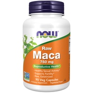 NOW FOODS Maca, Raw, 750 mg, 90 Veg Capsules