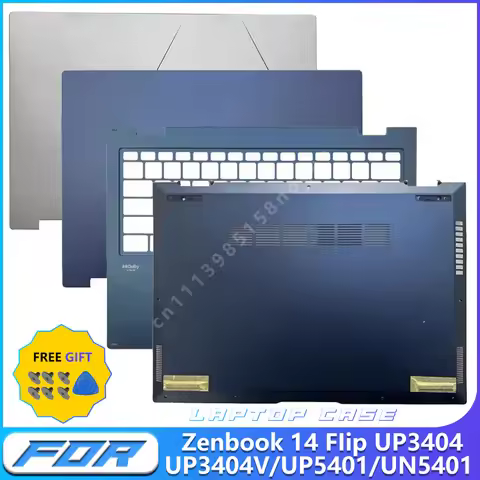 Laptop LCD Back Cover ,Upper Case, Base Cover, For Zenbook 14 FIip UP3404/UP3404V/UP5401/UN5401 Repl