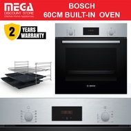 BOSCH HBF512BS1H 60CM 66L BUILT-IN OVEN | 7 Modes | Hydrolytic Cleaning System