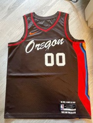 carmelo anthony Portland Trail Blazers Swingman Jersey L 48 籃球球衣