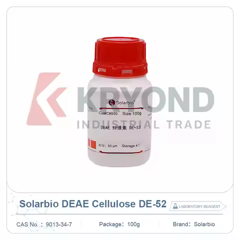 Solarbio C8930 DEAE Cellulose DE-52 CAS 9013-34-7 Chromatography Medium Biochemical Reagent Research