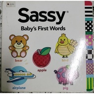 Sassy baby's first word Board Book English