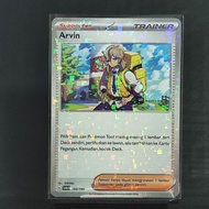 Arvin - REVERSE HOLO FOIL - sv4a RegG Pokemon TCG Indonesia (Sleeve)