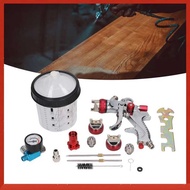 HVLP Automotive Gun With 1.4mm 1.7mm 2.0mm Nozzle Auto Spray Torch Kit G1/4 Air Inlet Paint Sprayer