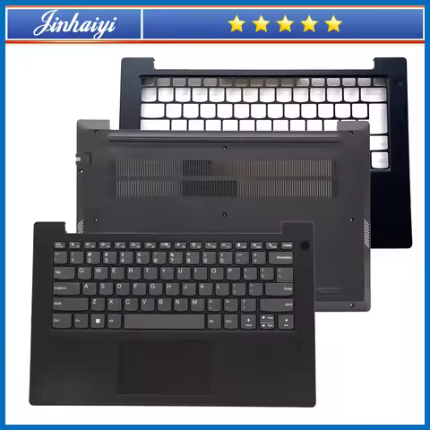 For laptop V14 G3 G4 ABA IAP palm rest keyboard bottom shell top upper cover back case base 5CB1H801