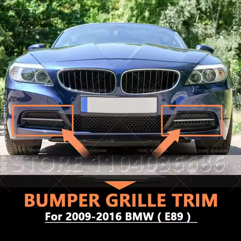 For 2009-2016 E89 BMW Z4 28i 30i Front Bumper Lower Grille Trim Cover 51117203793 51117203794 511172
