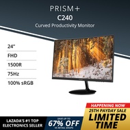 PRISM+ C240 24 75Hz 1500R Curved Productivity Monitor [1920 x 1080]