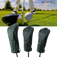 DYRUIDOJ Golf Wood Cover, Mallet Putter Waterproof Golf Headcover, Golf Accessories PU Leather Hybri