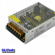 Power supply adapter switching LED 12V 5A 12V VOLT 12 VOLT 5 A Ampere