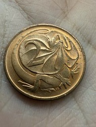 （原光）澳大利亞Australia🇦🇺1984年2分硬幣