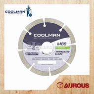 COOLMAN 88 SERIES M88 DIAMOND SEGMENTED DISC BLADE 4”/105MM