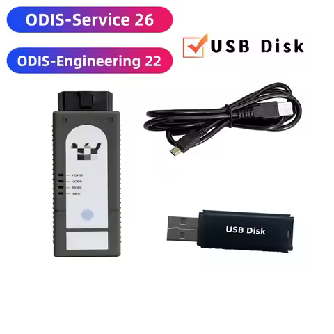 2026 VAS6154 USB DOIP Diagnostic Scanner VCI work with ODIS-Service 26 ODIS-Engnieering 22 For Audi 