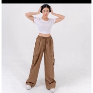 Soft cargo pants Women's cargo pants highwast cargo pants Women's cargo pants Parachute cargo pants