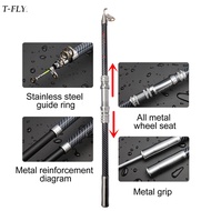T-FLY Surf Spinning Carp Feeder Rod Telescopic Fast Action Fishing Rod for Retiring Leisure Time Vacation