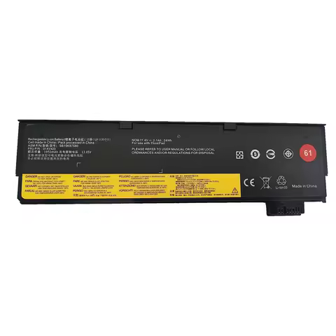01AV423 SB10K97580 Laptop Battery for Lenovo ThinkPad T470 T570 T480 T580 P51S P52S TP25 A475 A485 6