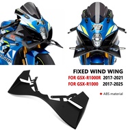 Motorcycle fixed wing cover For GSX-R1000 2017-2025 GSX R1000R 2017-2021 aerodynamic frame new wing 