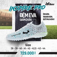 ZOCKER INSPIRE PRO FOOTBALL SHOES DO HUNG DUNG, FREE FOOTBALL SOCKS, GENUINE ZOCKER ARTIFICIAL GRASS