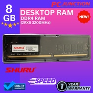 (NEW) DESKTOP RAM 8GB DDR4  (2RX8 3200MHz)