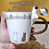 3D CAT CERAMIC MUG 240ML • JAPAN SURPLUS