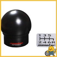 MONSTER SPORT Monster Shift Knob C Type M12×P1.25 Spherical Black φ=47mm h=51.5mm Swift Sports [ZC33
