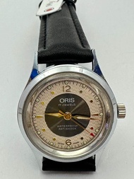 ORIS WATERPROOF ANTISHOCK 17 JEWELS ระบบไขลาน ตัวเรือนสแตนเลส นาฬิกาผู้หญิง มือสองของแท้