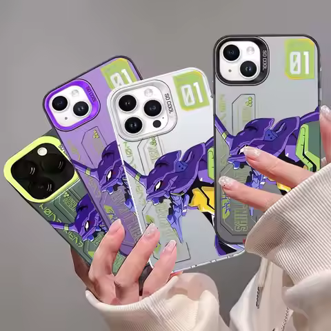 EVA-01 Phone Case for OPPO Reno 7 4G 7Z 8Z 6 10 Pro Plus 5G A78 A18 A38 A58 A98 A17 A17K A3S A35 A31