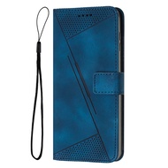 Geometric Splicing Perforated PU Leather Wallet Phone Case For Samsung S26FE A27 S26Ultra A57 S25FE 