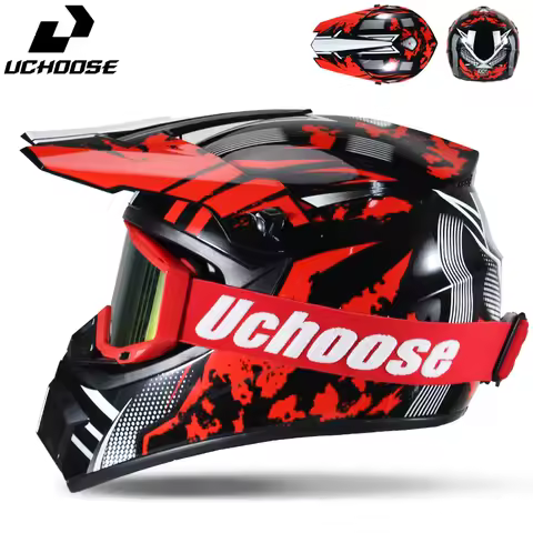 Motocross Helmet Off Road Motorcycle Full Face Helmet Dirt Bike ATV MTB Downhill Cross Racing Helmet