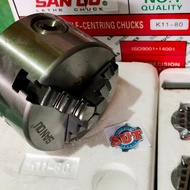 MESIN 3 inch (3 Jaw) Lathe Chuck 3 Jaw Lathe Claw 3 Inch Lathe Clamp lathe head SAN OU K11-80