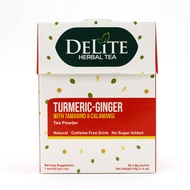 Delite Herbal Tea Turmeric Ginger 20 Sachet