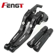 [Mingxuan] Suitable For Yamaha YZF-R15 V4 R15M R15V3 Modified Folding Brake Clutch Lever Grip Set YZ