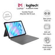 Bao da kiêm Bàn phím Combo Touch Logitech cho iPad Air 11 inch (M2) iPad Air (thế hệ thứ 5 - 2022) &