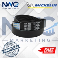 7PK990 MICHELIN Fan Belt Isuzu D-MAX RC TF86 4JK1 2.5/ TFS85 4JJ1 3.0, ELF NHR85 3.0 Mazda Titan